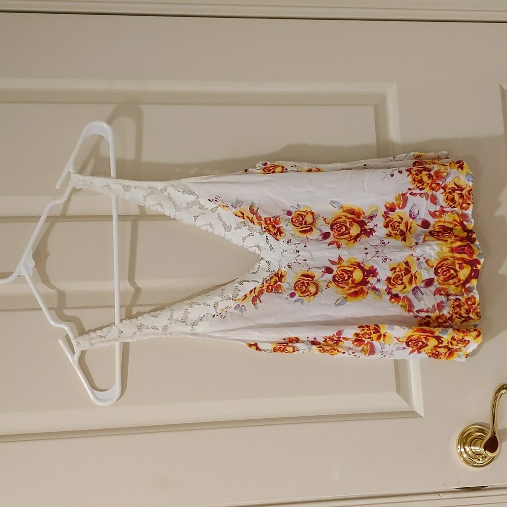 Free people morning rose cami, size small